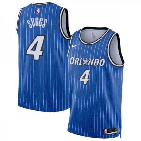 Maillot Basket Homme Orlando Magic Jalen Suggs 2025-26 Nike Icon Edition Bleu Swingman